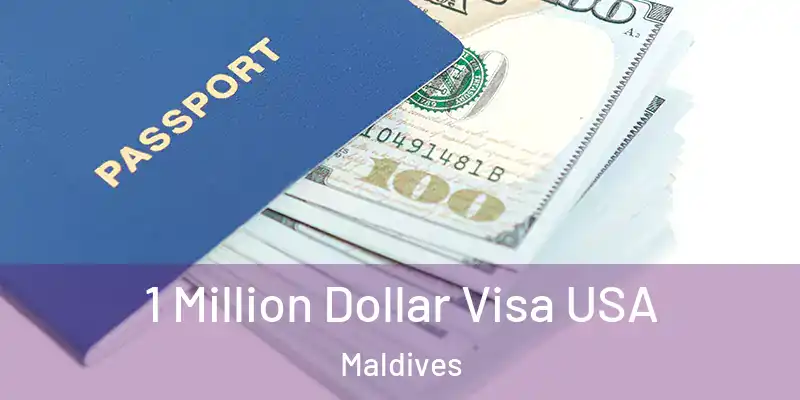  1 Million Dollar Visa USA Maldives